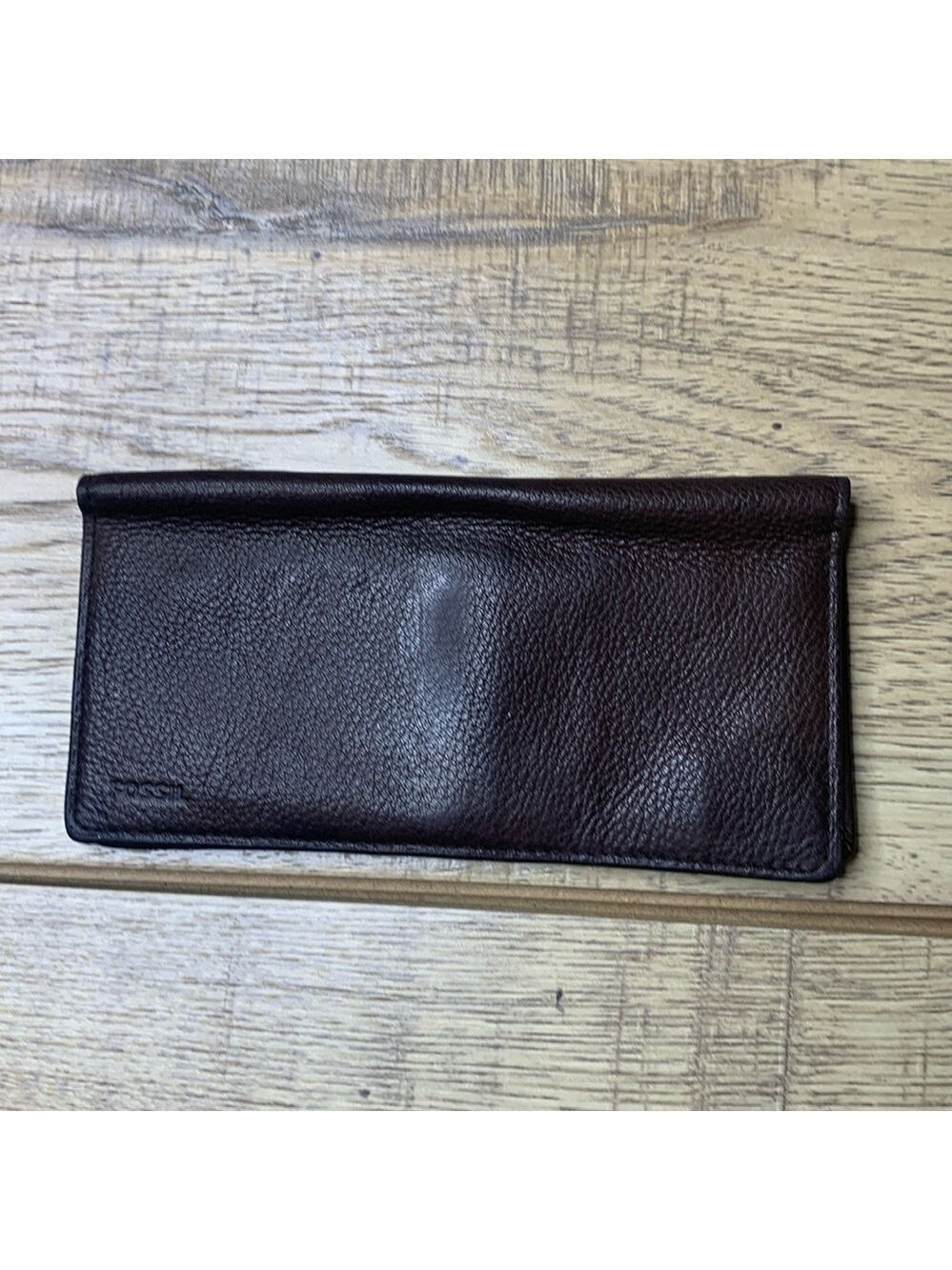 Mens Fossil Leather Bifold Wallet